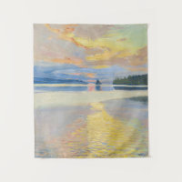 Akseli Gallen-Kallela - Sunset over Lake Ruovesi