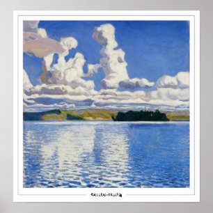 Akseli Gallen-Kallela Zedign Art Poster #31