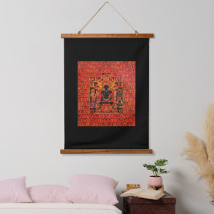 Akshobya Wisdom Buddha Hanging Tapestry