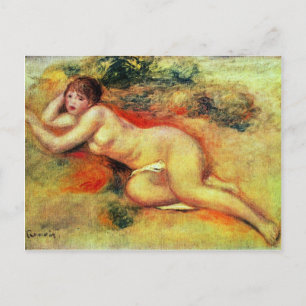 Akt By Pierre-Auguste Renoir (Best Quality) Postcard