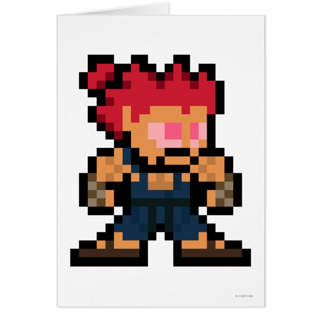 Akuma à 8 bits (Devant)