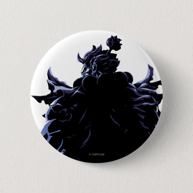 Akuma Back 2 Inch Round Button (Front)