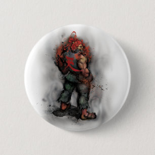 Akuma Back 2 Inch Round Button