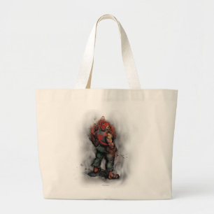 Akuma Back Large Tote Bag