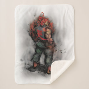 Akuma Back Sherpa Blanket