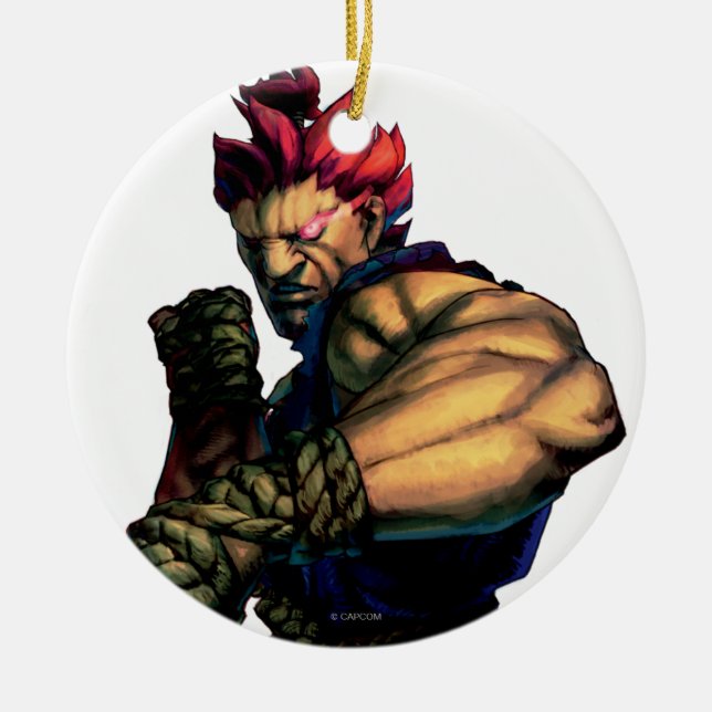 Akuma Blocking Ceramic Ornament (Front)