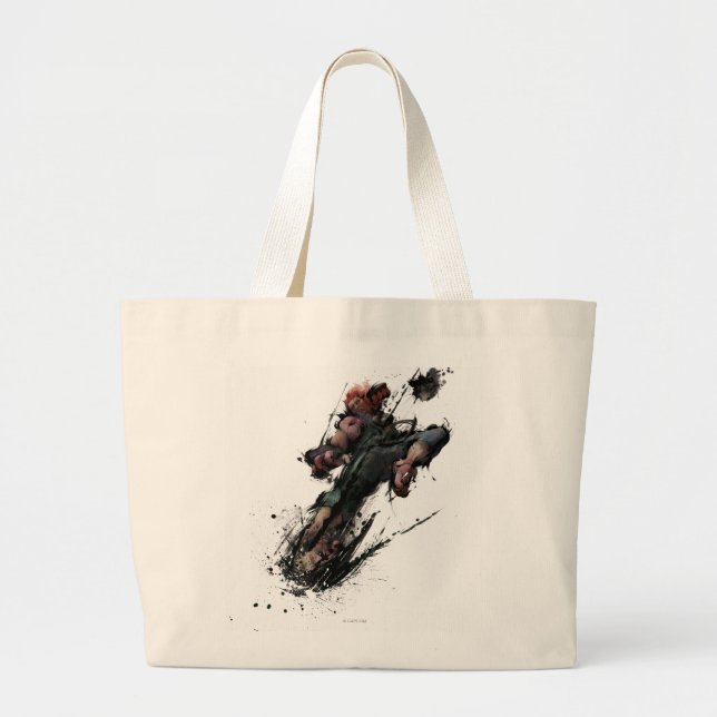 Akuma Kick Large Tote Bag (Front)