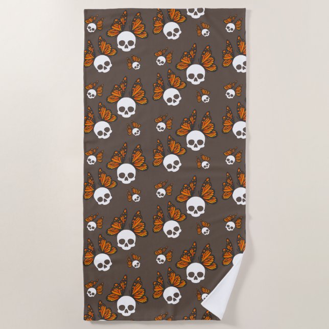 Akumal Mexico Design - Beach Towel (Front)