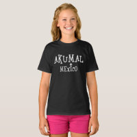 Akumal Mexico Design - Girls' Basic T-Shirt