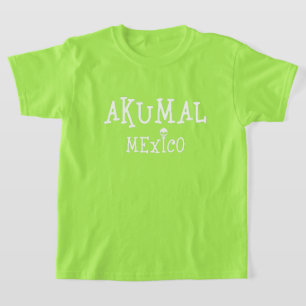 Akumal Mexico Design - Girls' Basic T-Shirt