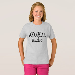 Akumal Mexico Design - Girls' Basic T-Shirt