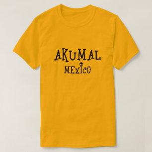 Akumal Mexico Design - T-shirt de base pour hommes