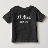Akumal Mexico Design - Toddler Fine Jersey T-Shirt