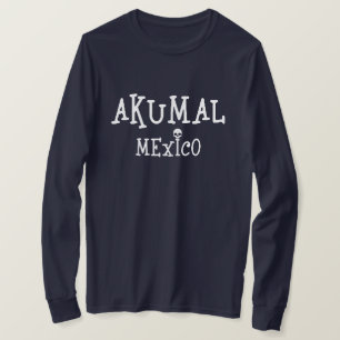 Akumal Mexique Design - T-shirt basique à manches