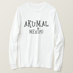 Akumal Mexique Design - T-shirt basique à manches