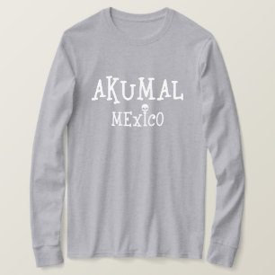Akumal Mexique Design - T-shirt basique à manches