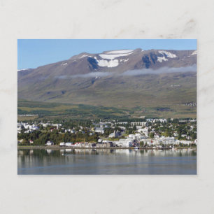 Akureyri, Iceland, Panorama Postcard