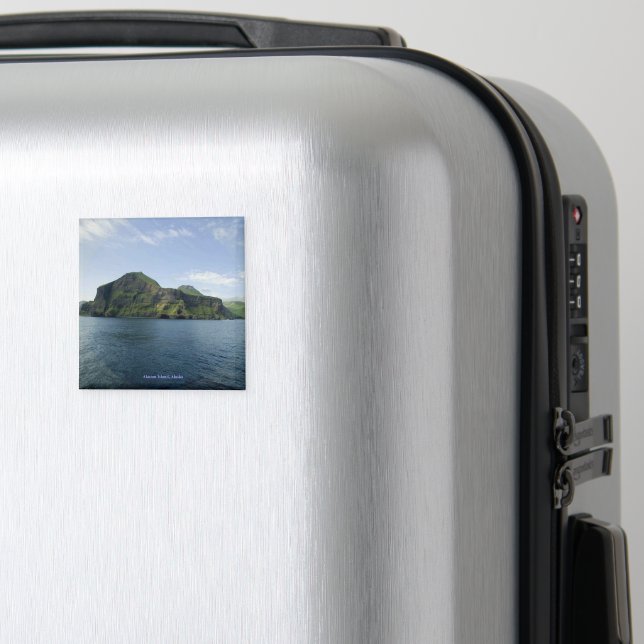 Akutan Island Magnet (In Situ (Luggage))