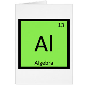 Al - Algebra Math Chemistry Periodic Table Symbol