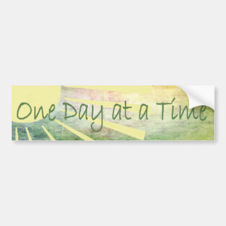 Al-anon - One Day At A Time Bumper Sticker