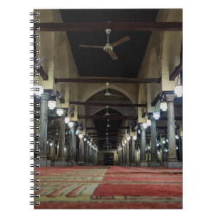 Al-Azhar Mosque Islamic Cairo Muslim Egypt Masjids Notebook