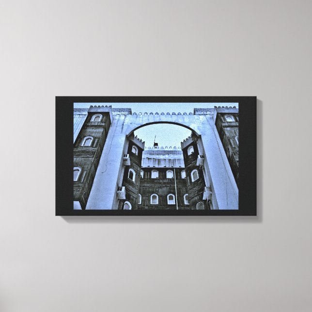 Al Balad Apartments Canvas Print (Front)