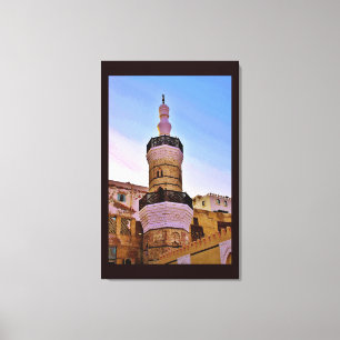 Al Balad Minaret Canvas Print