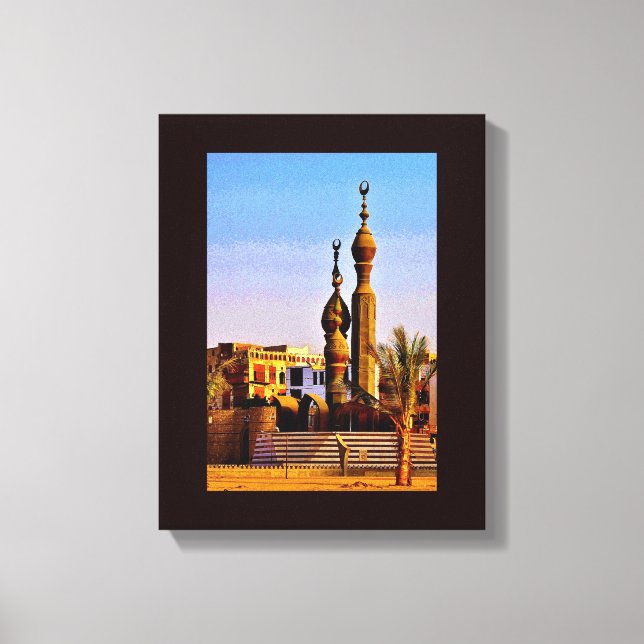 Al Balad Mosque Canvas Print (Front)