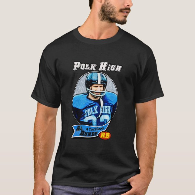Al Bundy Football card  T-Shirt (Front)
