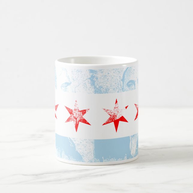Al Capone Chicago Flag Coffee Mug (Center)