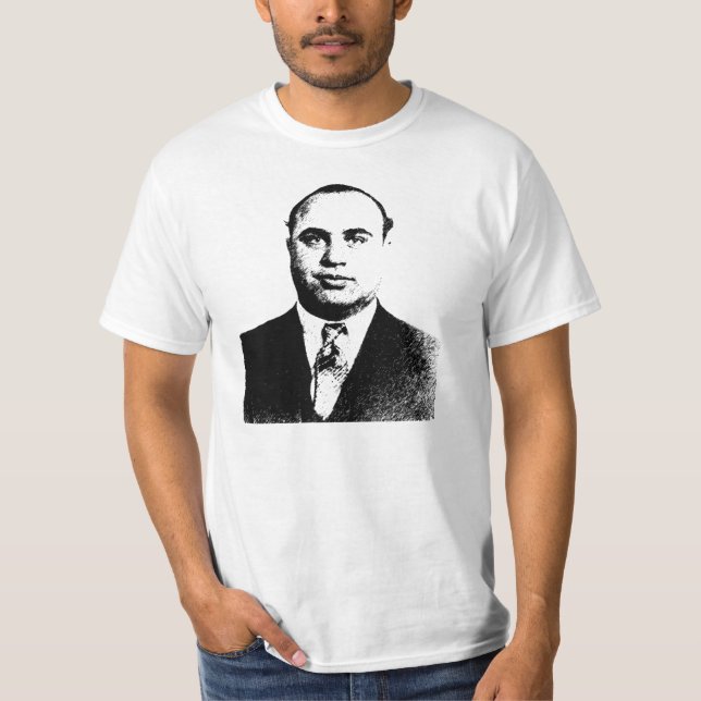 Al Capone Tshirt Mafia (Front)