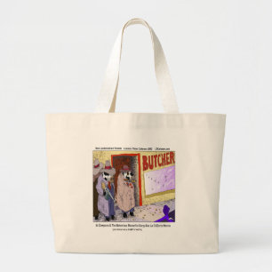 Al Cowpone & The Moofia Gang Funny Cows Large Tote Bag