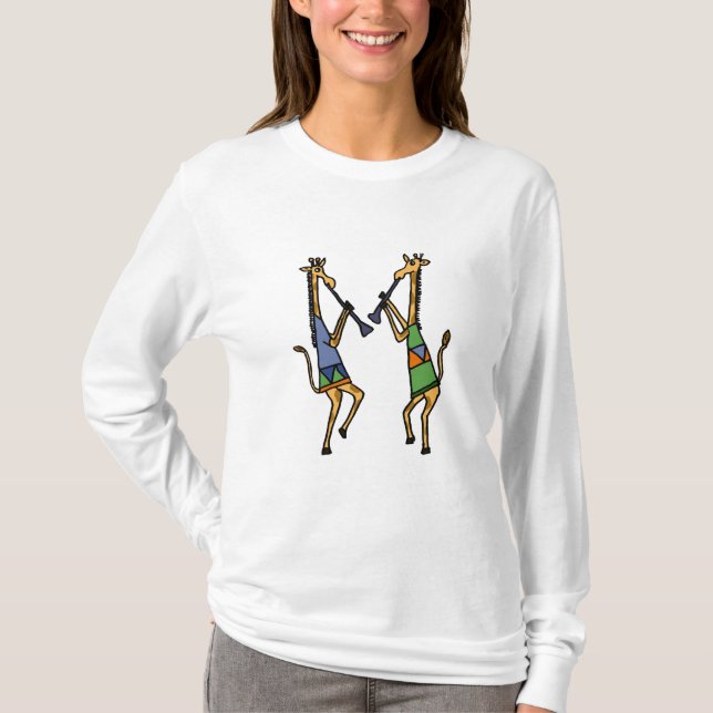 AL- Dancing Giraffes Shirt (Front)