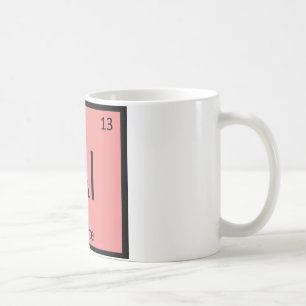 Al - Dente Pasta Chemistry Periodic Table Symbol Coffee Mug