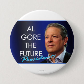 Al Gore The Future President pin 3