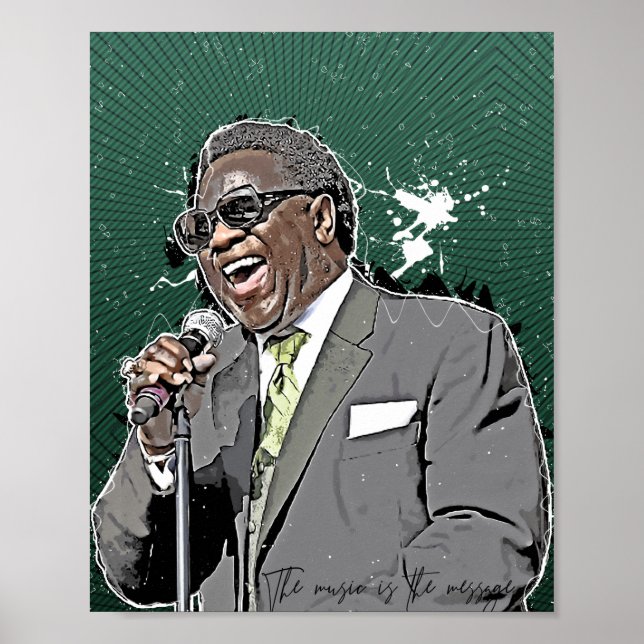 Al Green Jazz - Design Poster (Front)