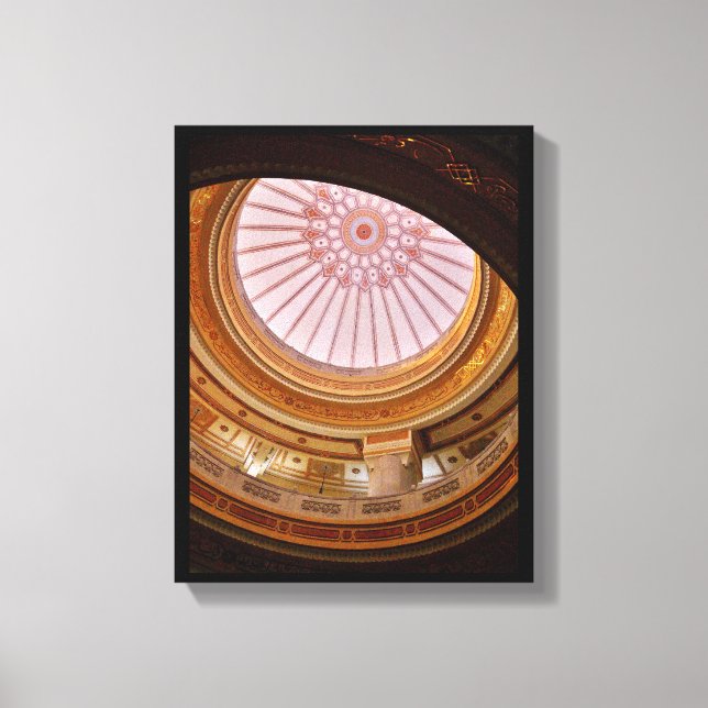 Al Haram Dome Canvas Print (Front)