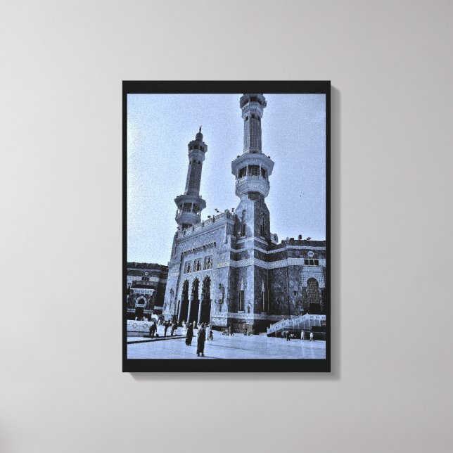 Al Haram Mosque Canvas Print (Front)