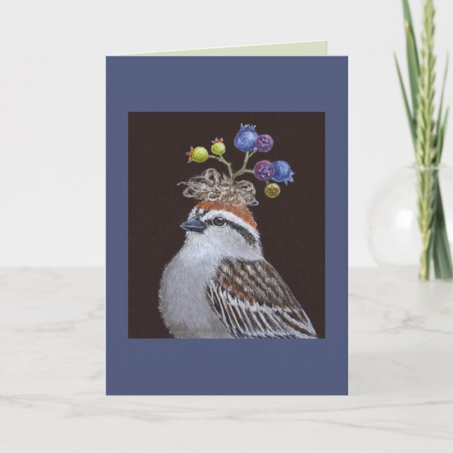 Al la carte de moineau (Devant)