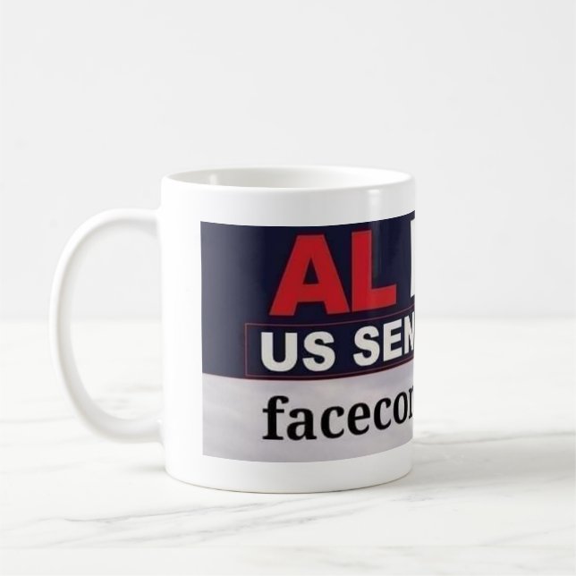 Al Mina US Senate Merchandise Coffee Mug (Left)