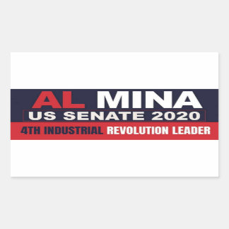 Al Mina US Senate Merchandise Sticker