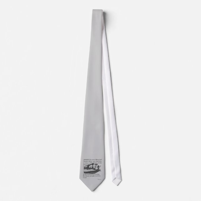Al-O-Sawr-Us Description Primal Grey Tie (Front)