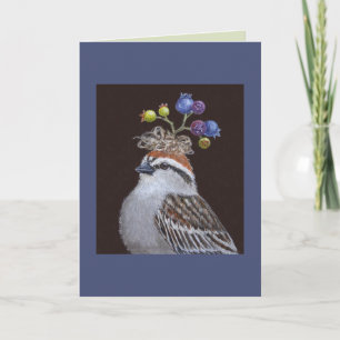 Al the chipping sparrow card