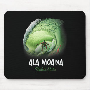 Ala Moana United States Surfing Surfboard _1 Mouse Pad