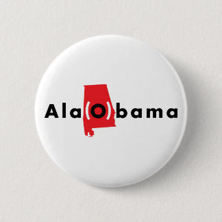 Ala(O)bama 2 Inch Round Button