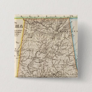 Alabama 2 inch square button