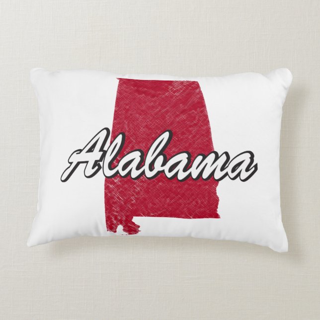 Alabama Accent Pillow (Back)