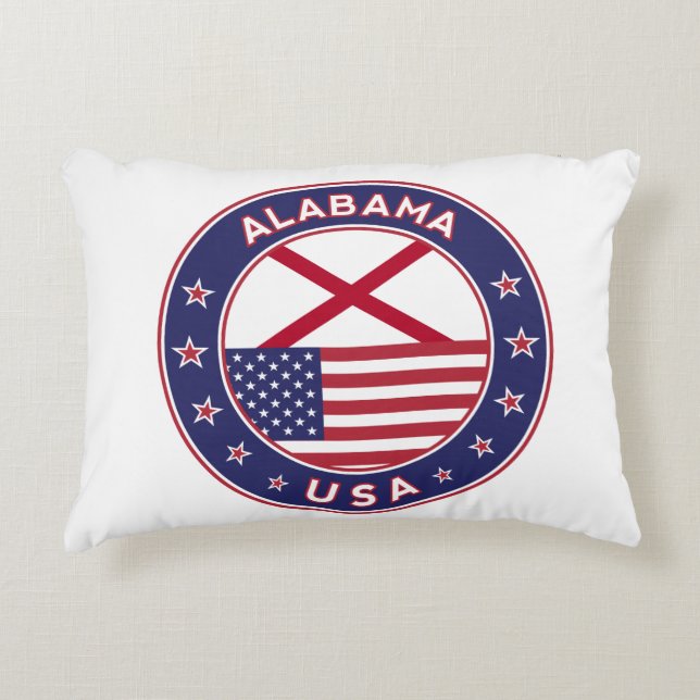 Alabama Accent Pillow (Front)