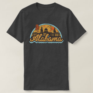 Alabama Al Old Vintage Travel Souvenir T-Shirt