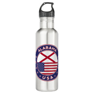 Alabama, Alabama t-shirt, Alabama sticker, 710 Ml Water Bottle